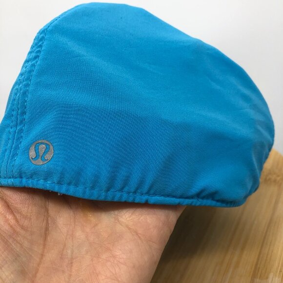 Lululemon Cobalt Blue Baseball Cap w/ Reflective Tape - Picture 12 of 14